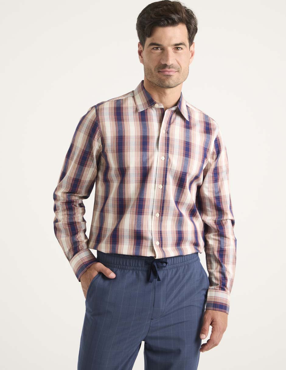 Camisa casual manga larga para hombre Camisa casual manga larga para hombre