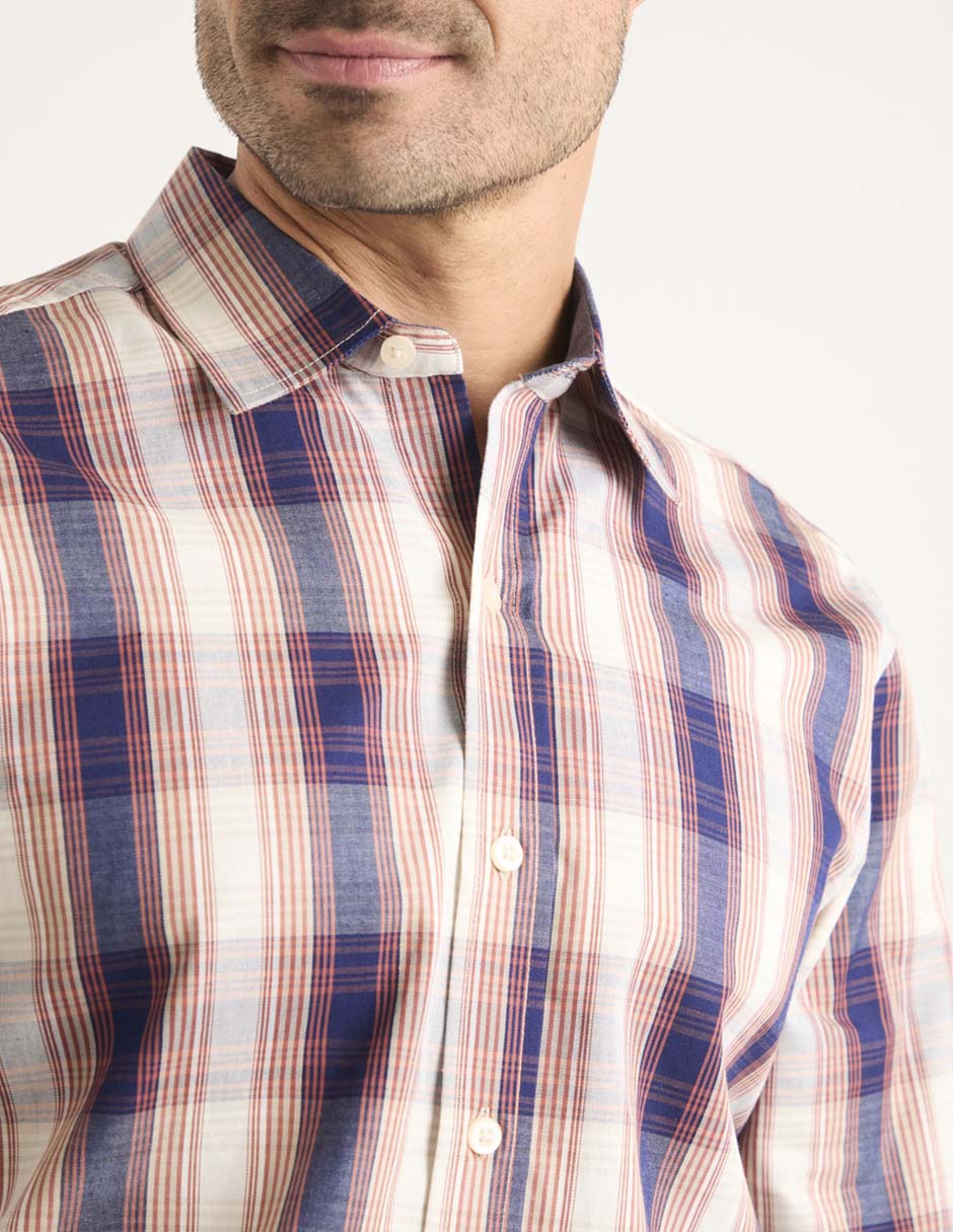 Camisa casual Weekend manga larga para hombre