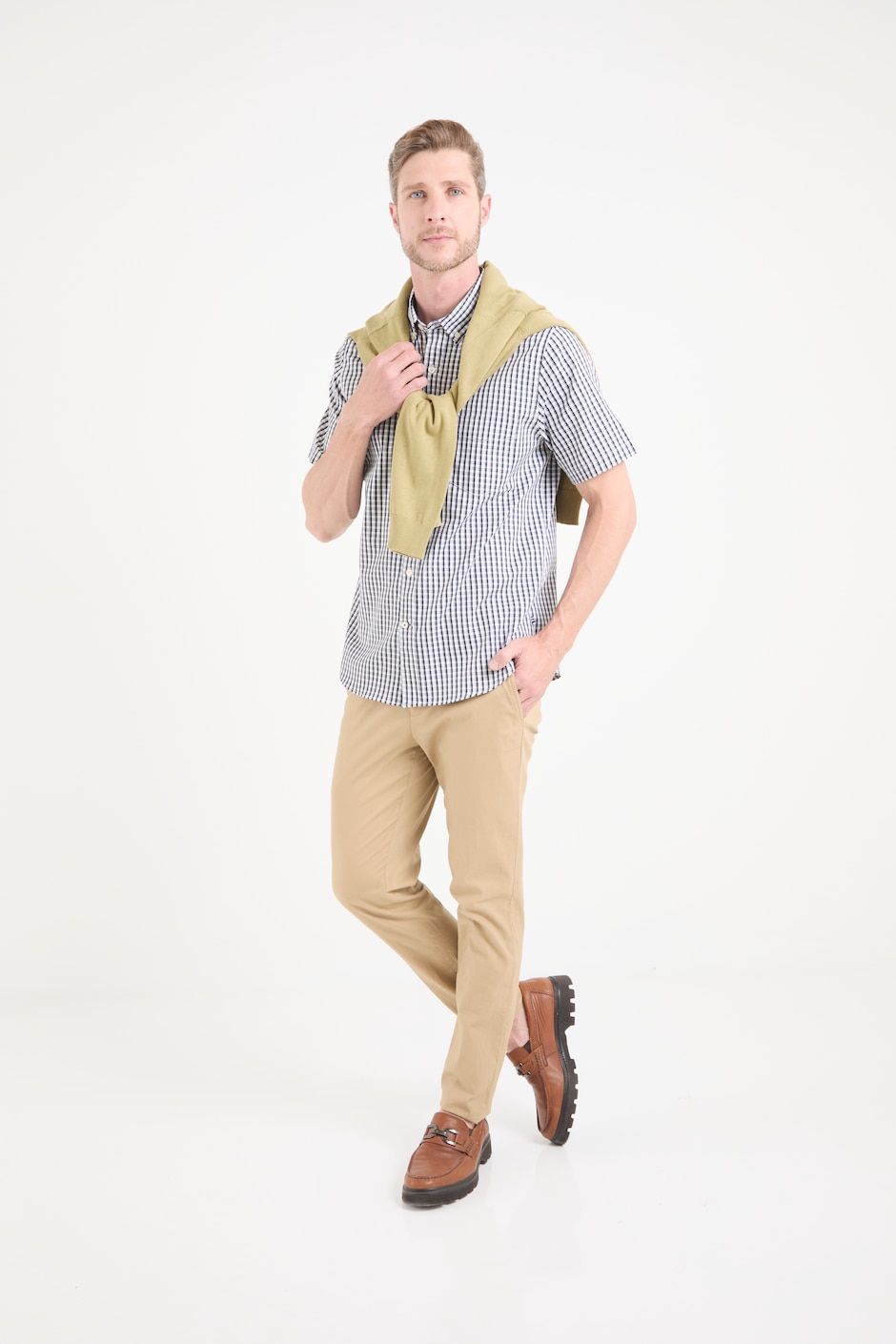 Camisa casual Weekend manga corta para hombre