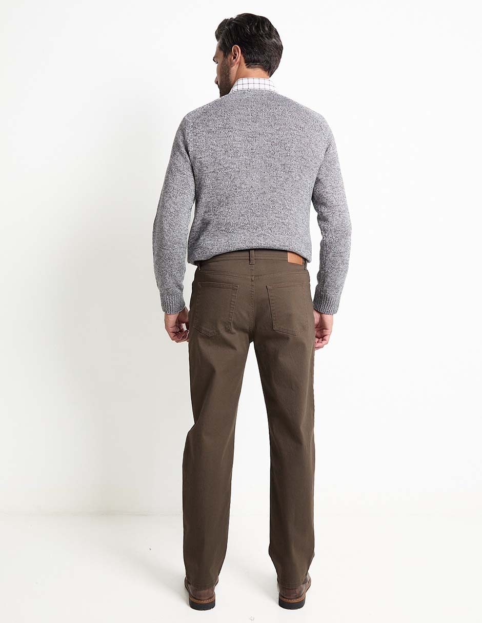 Pantalón straight para hombre 4