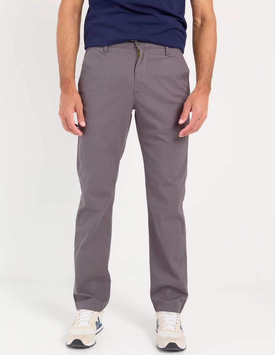 Pantalón chino slim de algodón para hombre Pantalón chino slim de algodón para hombre
