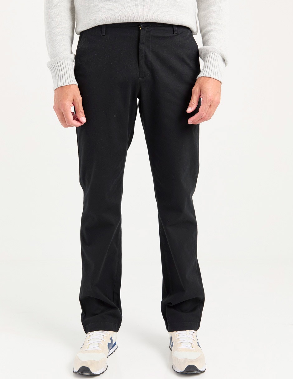 Pantalón chino slim de algodón para hombre Pantalón chino slim de algodón para hombre