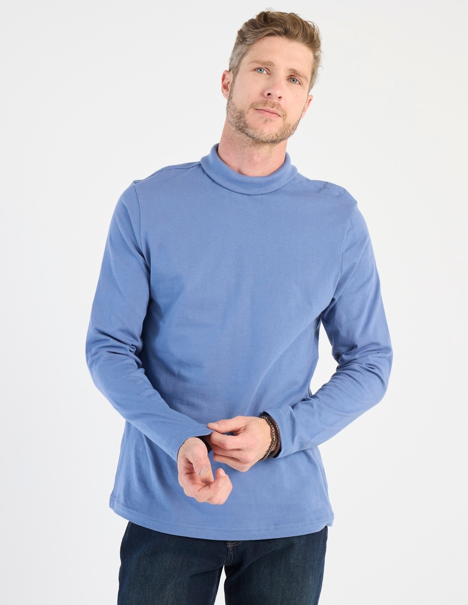 Playera cuello alto para hombre Playera cuello alto para hombre