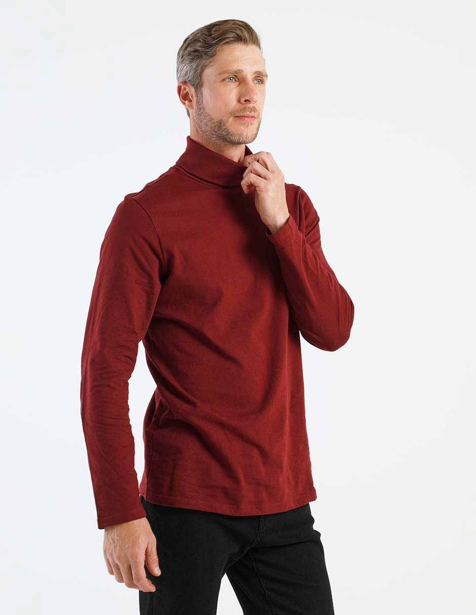 Playera Weekend cuello alto para hombre