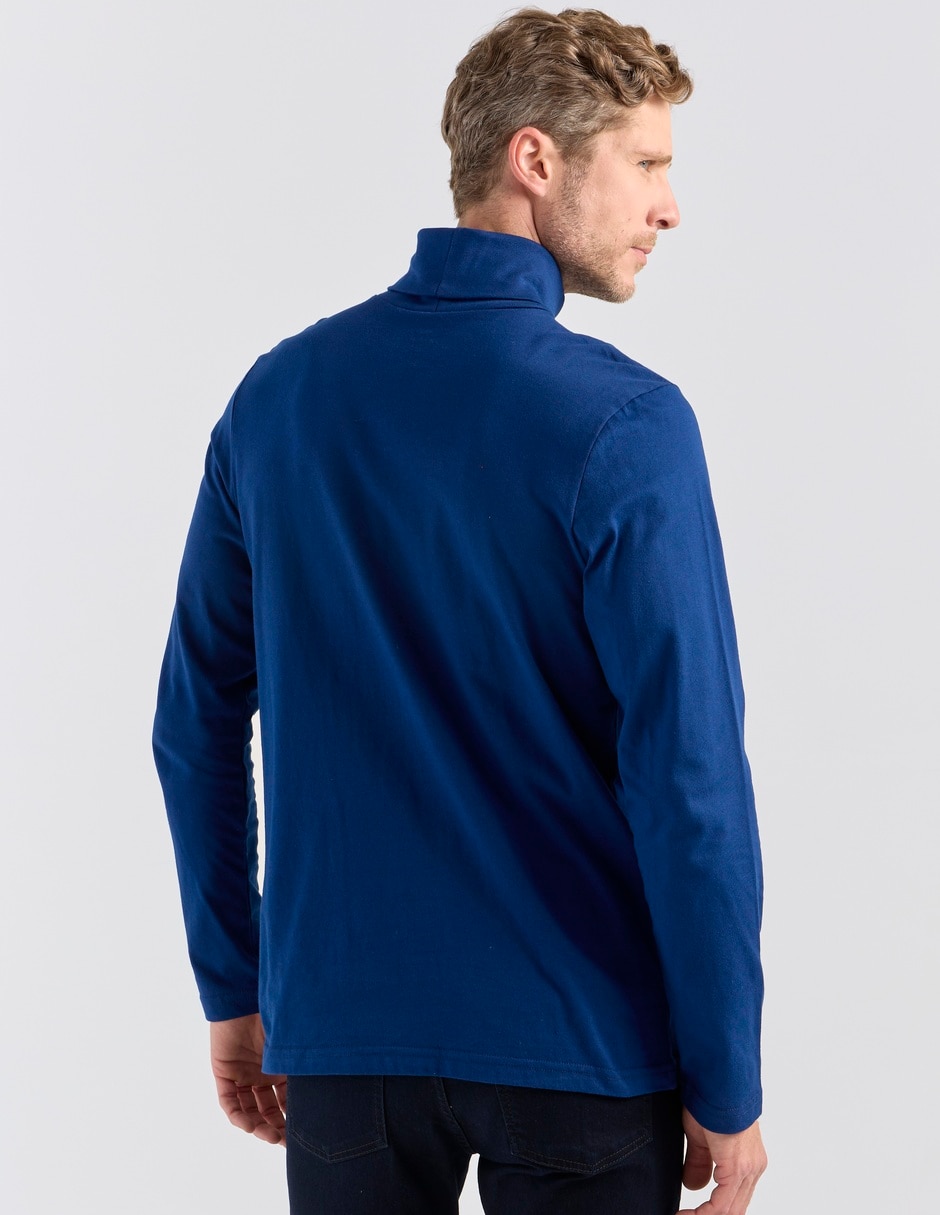 Playera weekend cuello tortuga para hombre