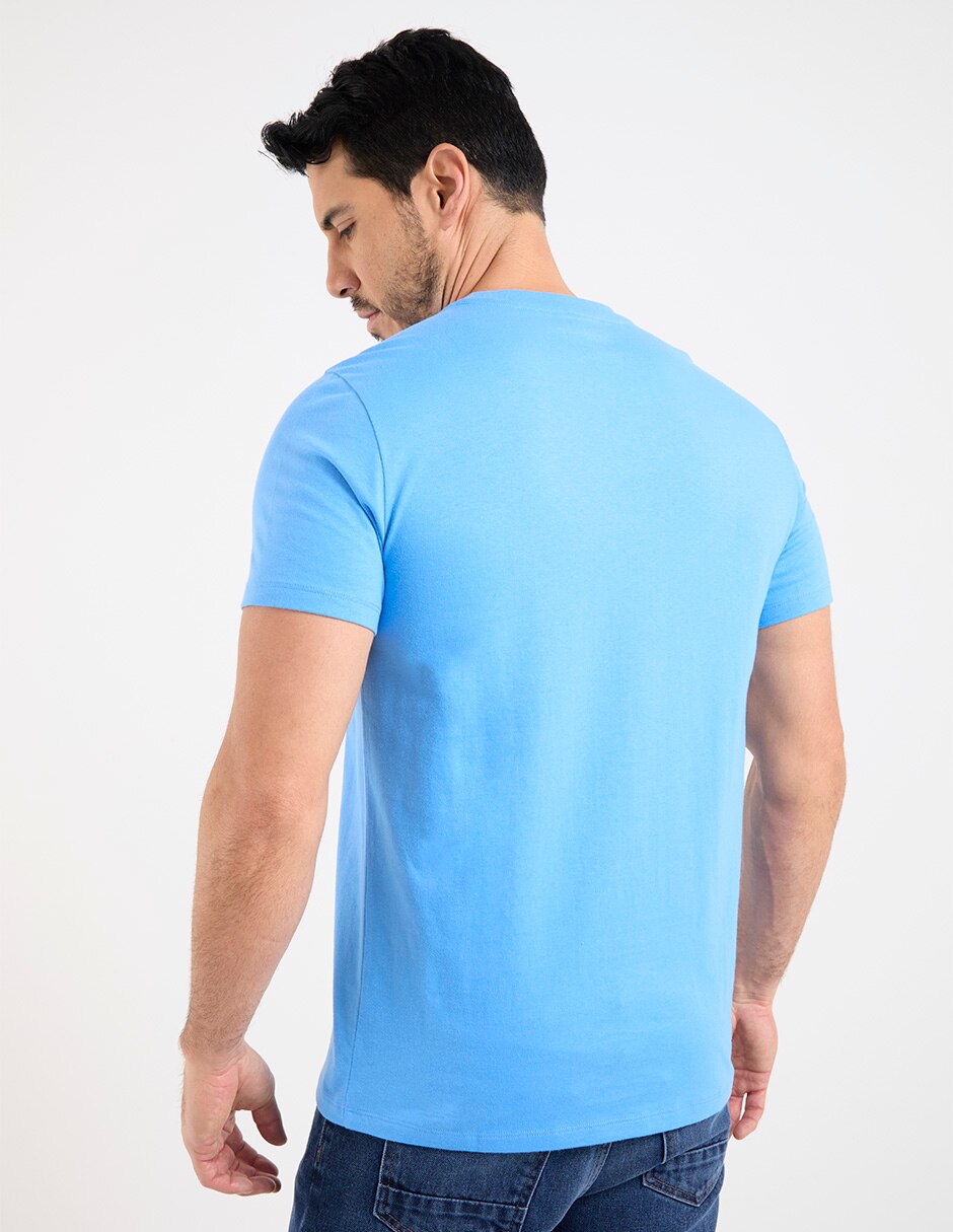 Playera cuello redondo para hombre 2