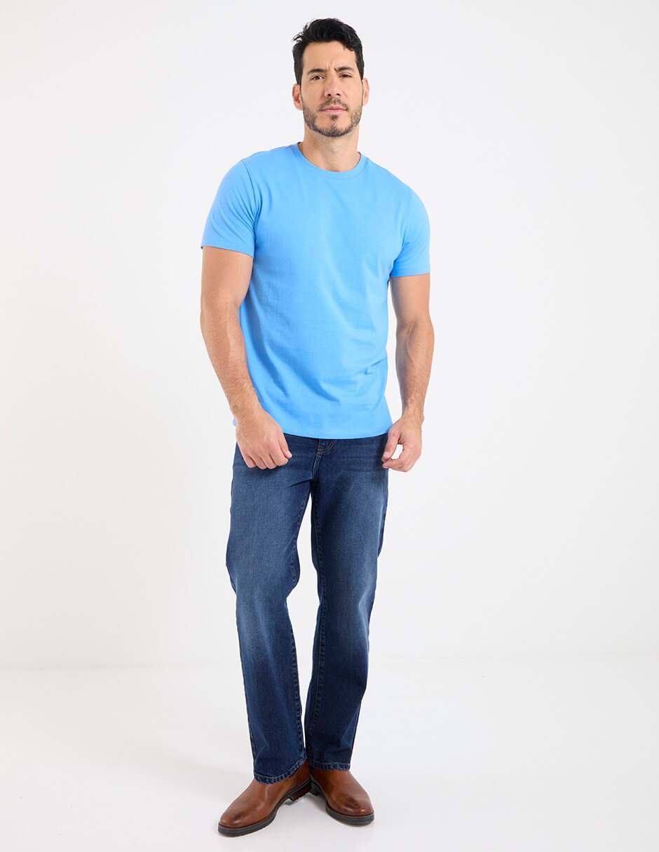Playera cuello redondo para hombre 3