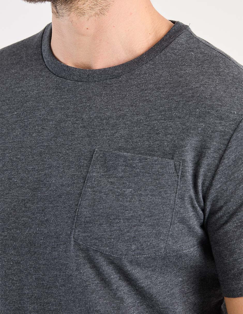 Playera cuello redondo para hombre 4