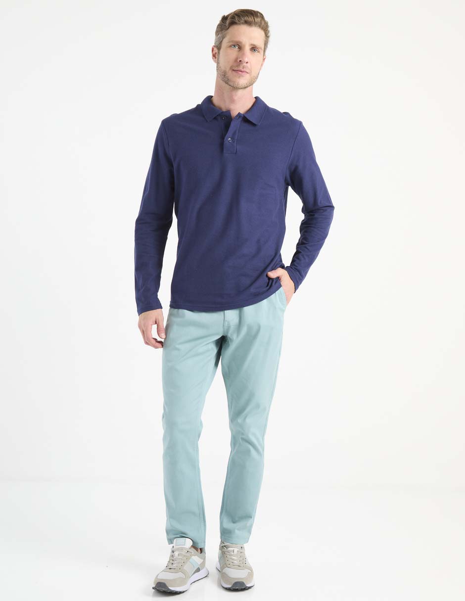 Playera tipo polo weekend para hombre