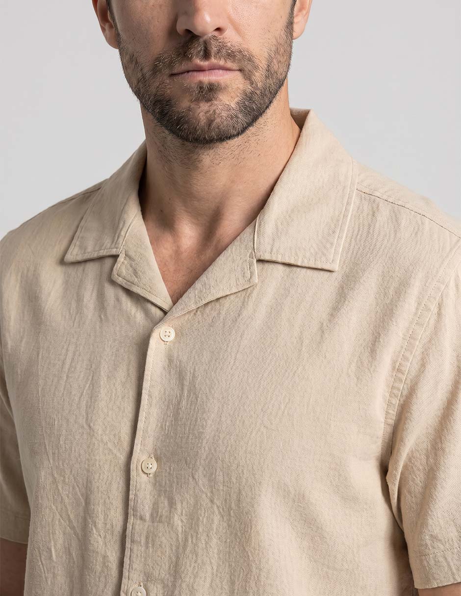 Camisa casual manga corta para hombre 2