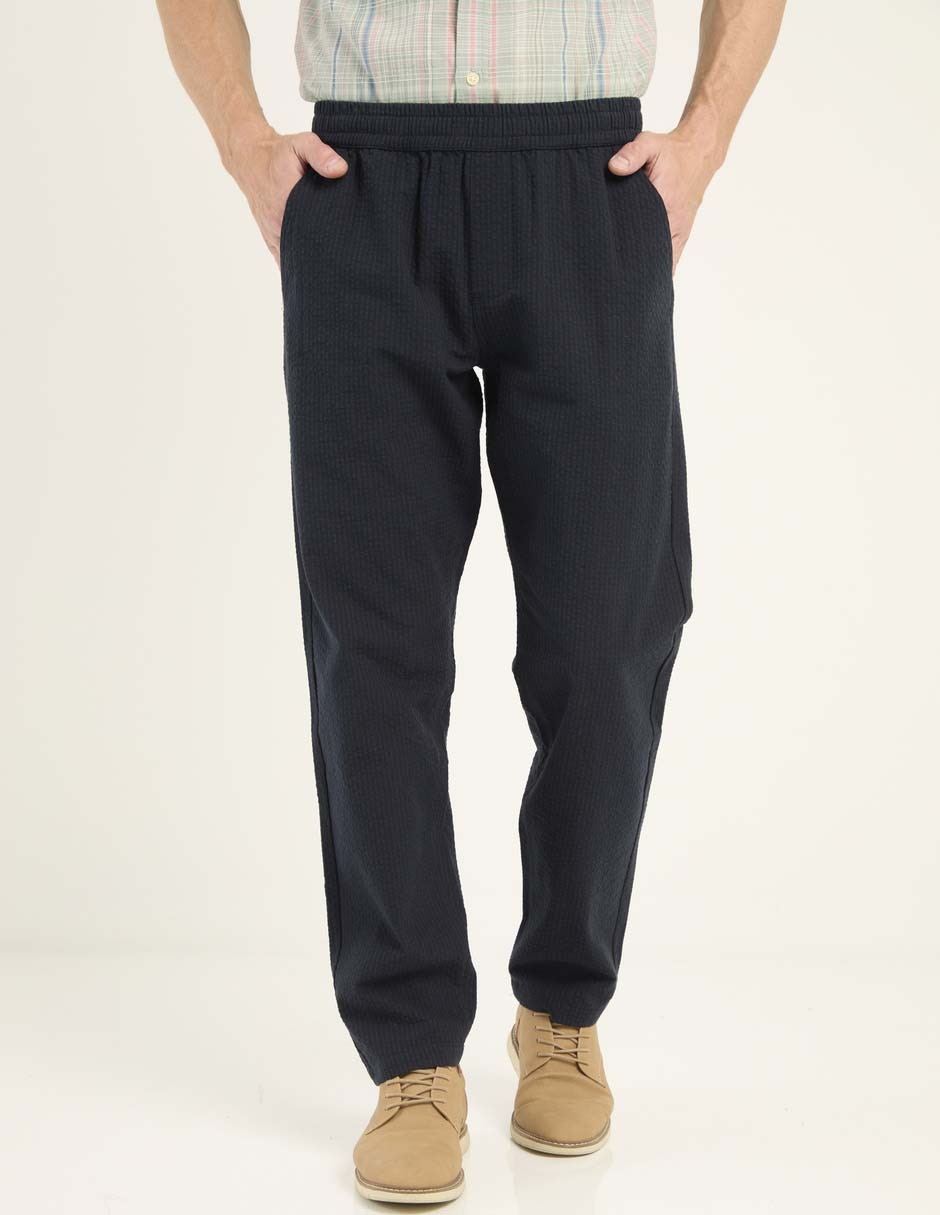 Pantalón recto de algodón para hombre Pantalón recto de algodón para hombre