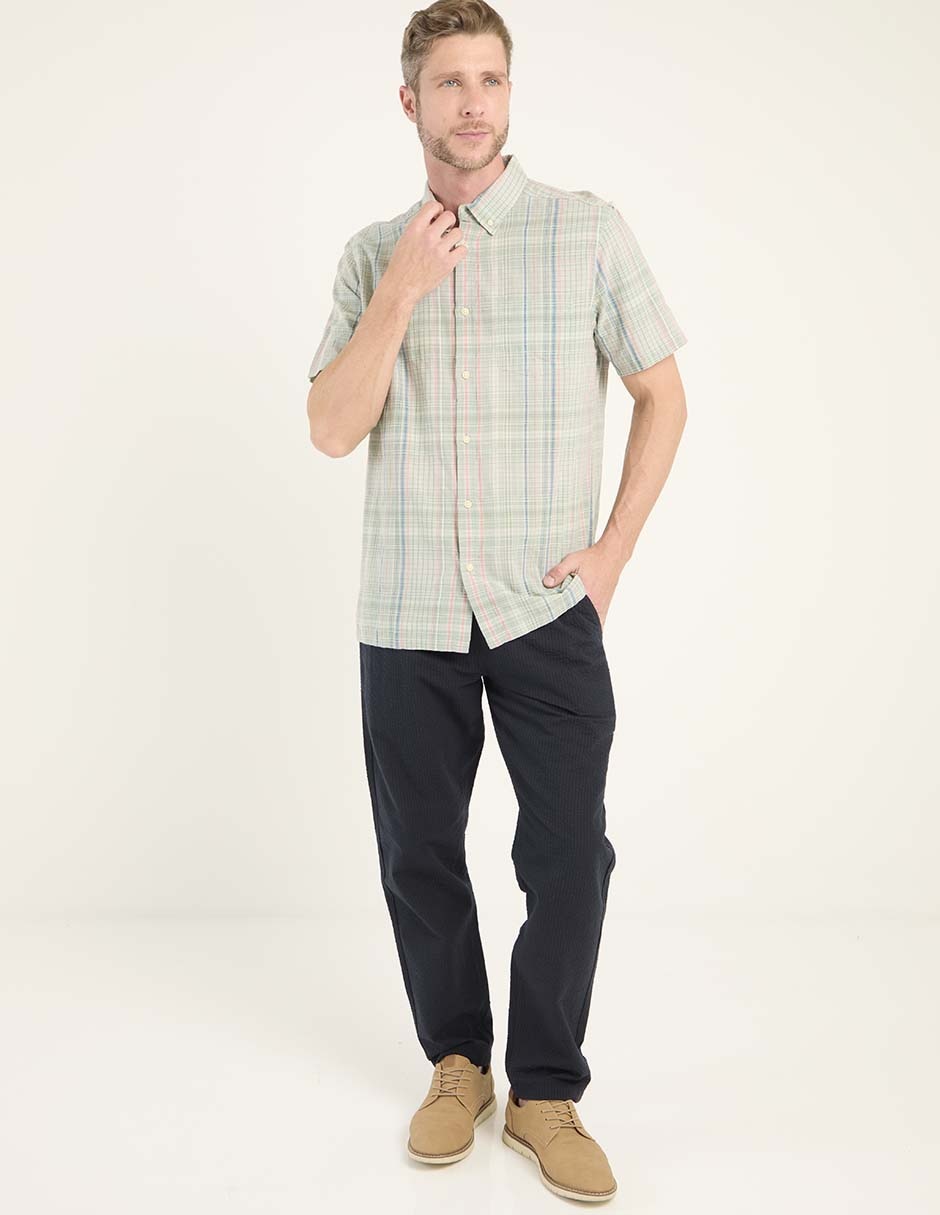 Pantalón recto de algodón para hombre 3