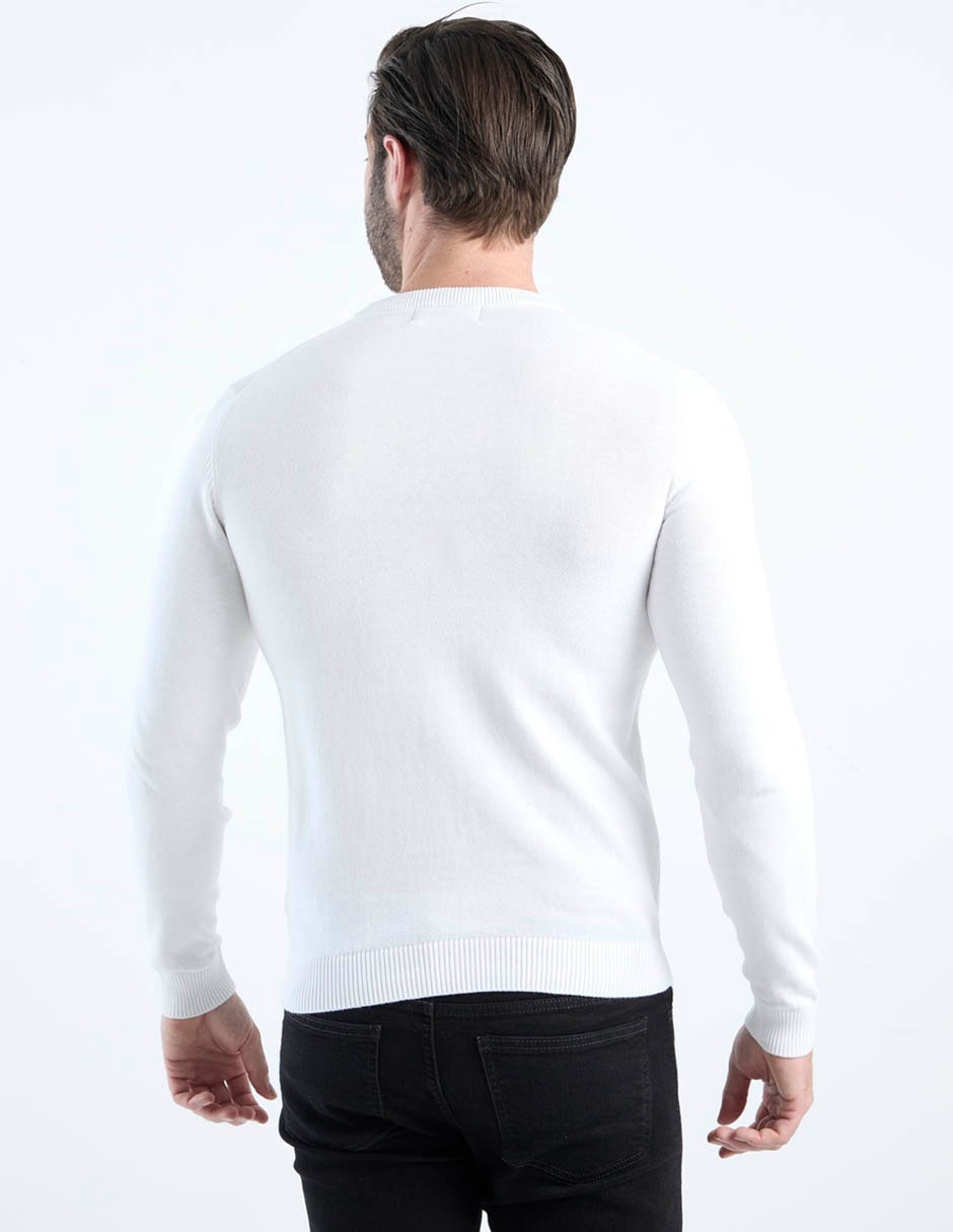 Suéter weekend cuello redondo para hombre