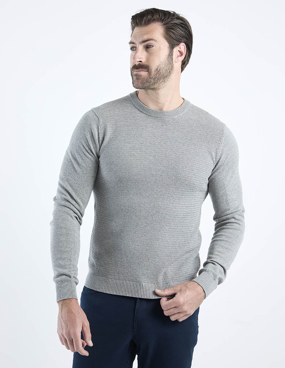 Suéter cuello redondo para hombre 5