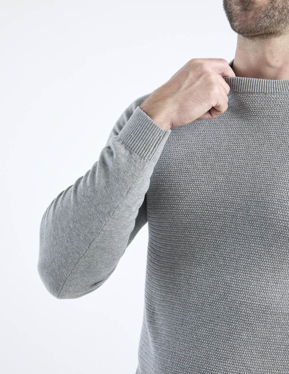 Suéter cuello redondo para hombre 3