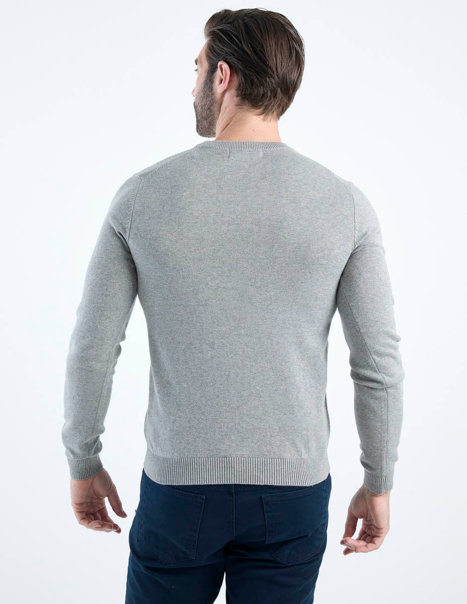 Suéter cuello redondo para hombre 6