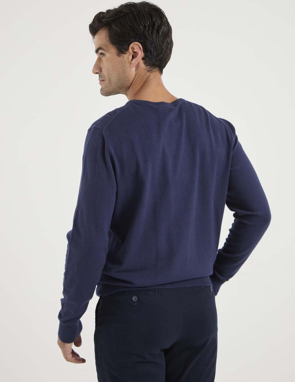 Suéter cuello redondo para hombre 2