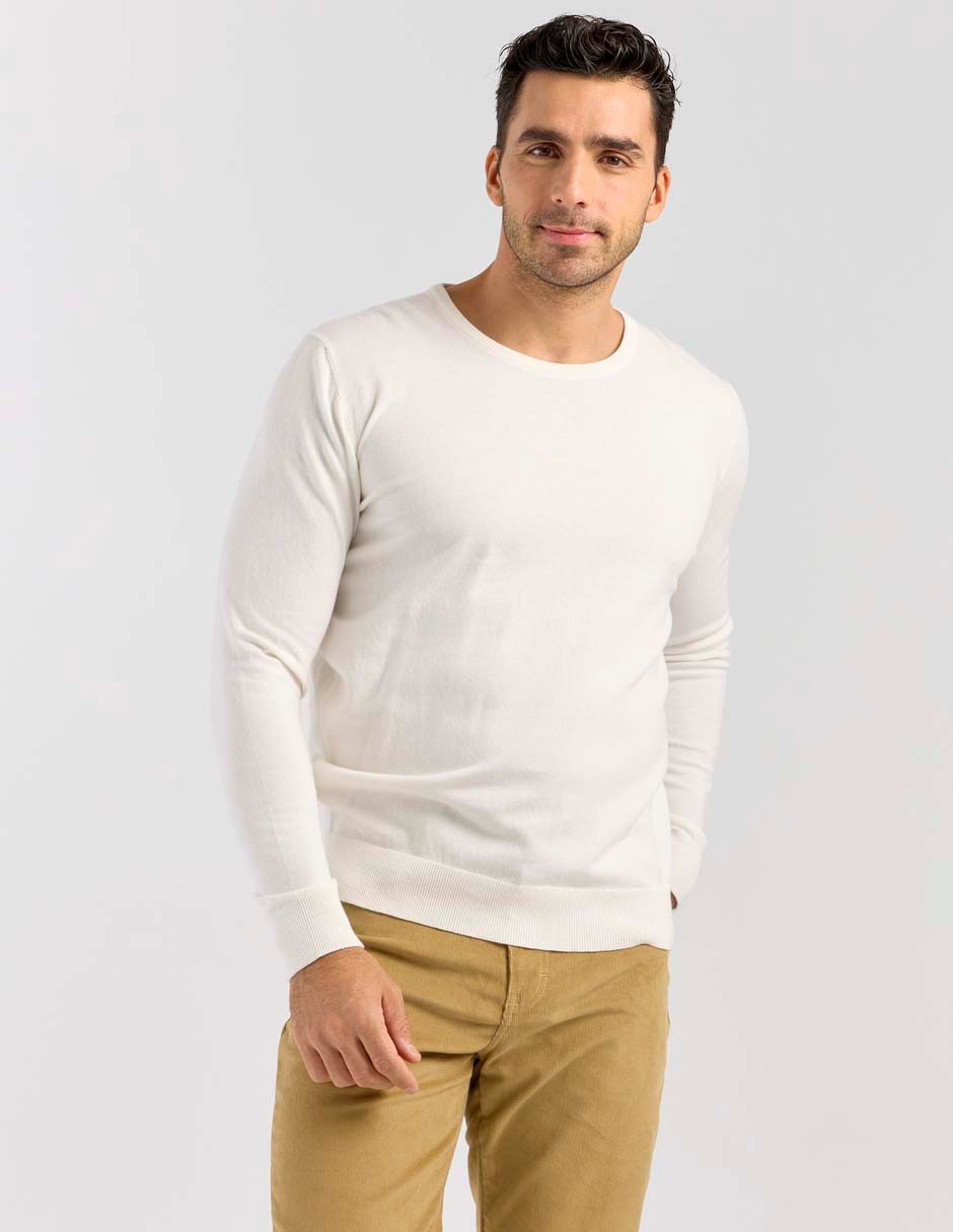 Suéter cuello redondo para hombre Suéter cuello redondo para hombre