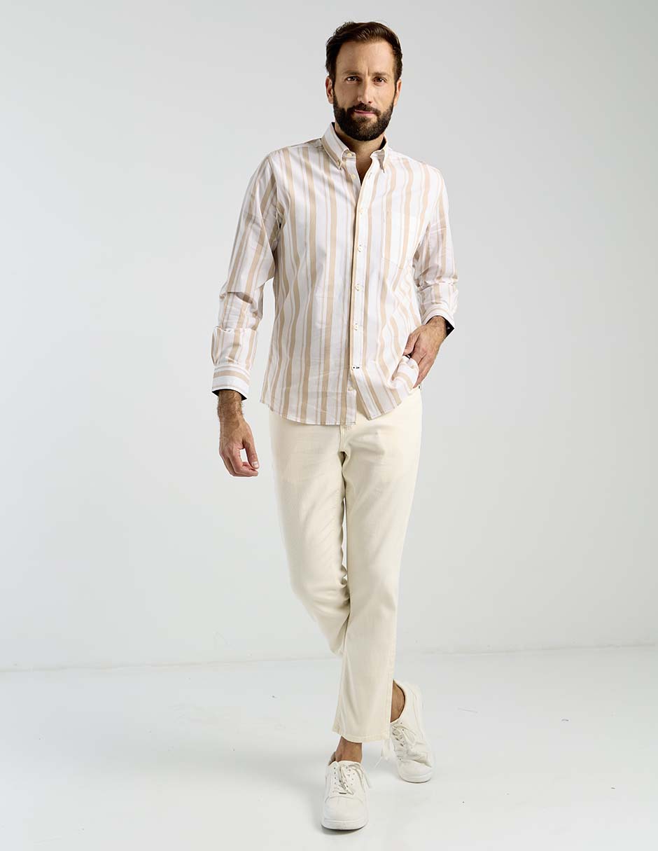 Pantalón casual slim Weekend Premium de algodón para hombre