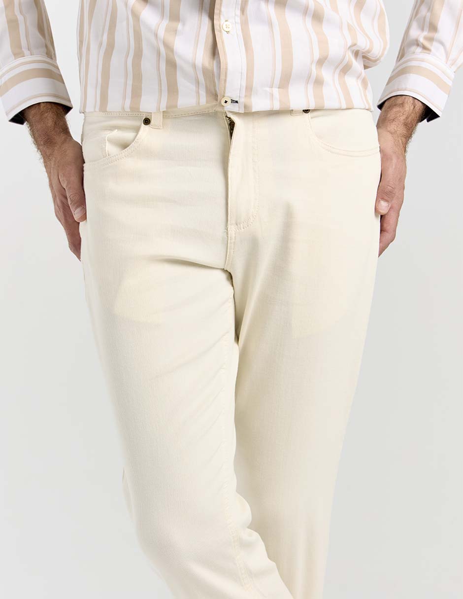 Pantalón casual slim Weekend Premium de algodón para hombre