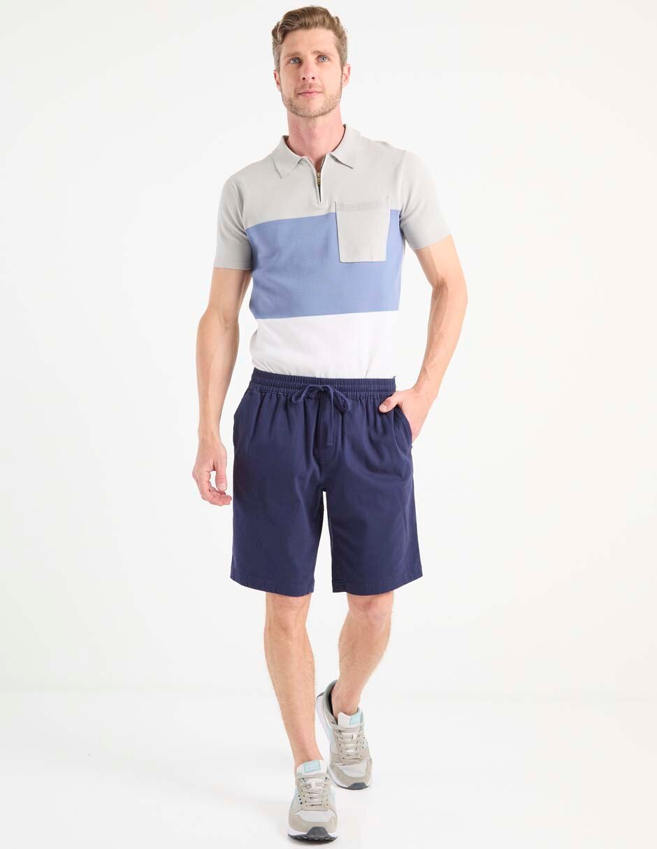 Bermuda de gabardina para hombre 3