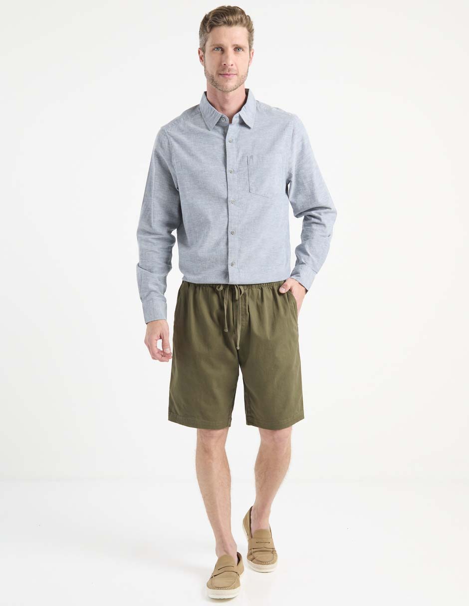 Bermuda de algodón para hombre 3