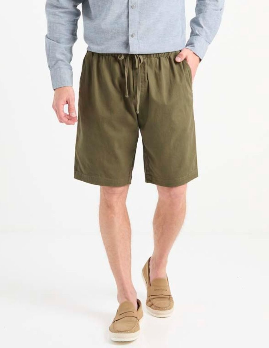 Bermuda de algodón para hombre 1
