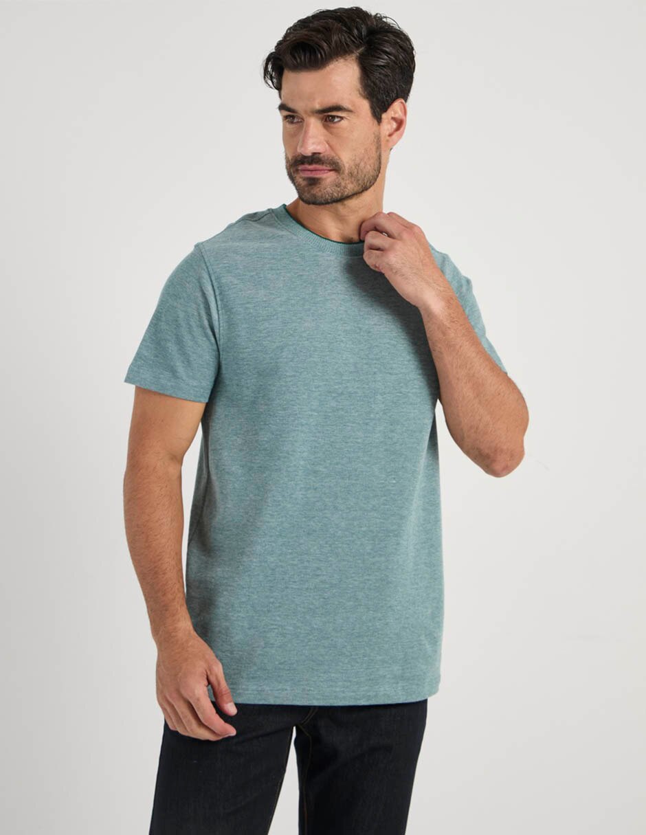 Playera Weekend cuello redondo para hombre