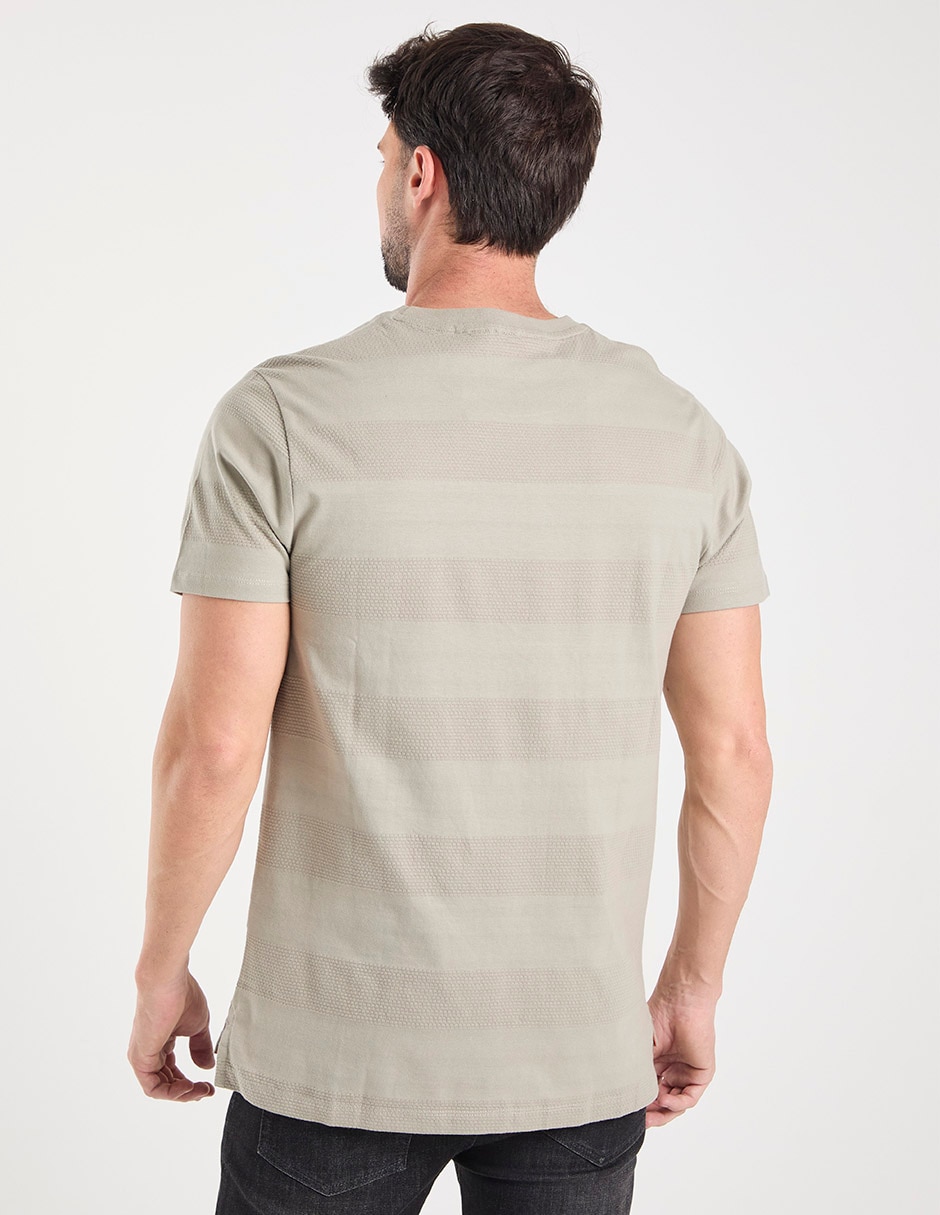 Playera cuello redondo para hombre 2