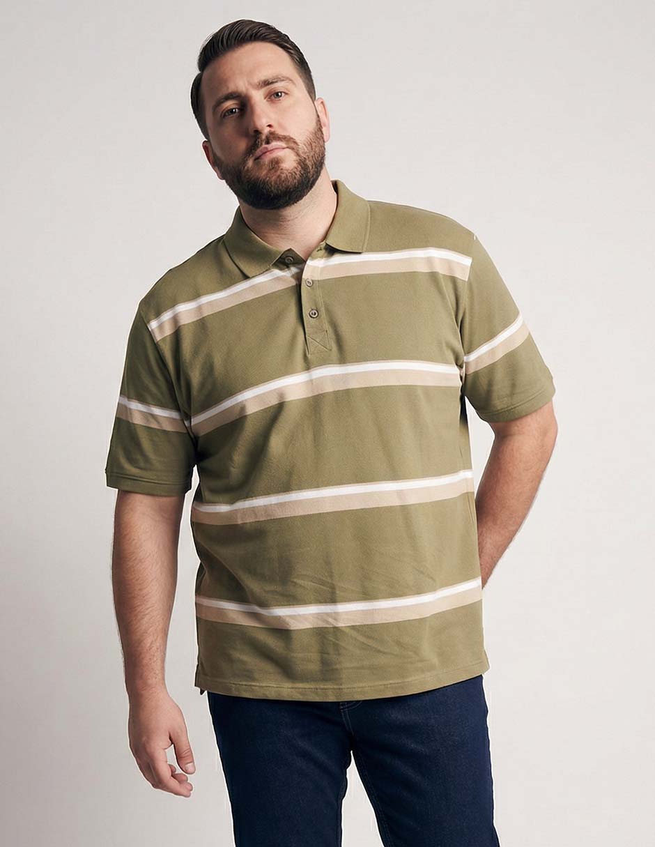 Playera Tipo Polo Weekend Para Hombre