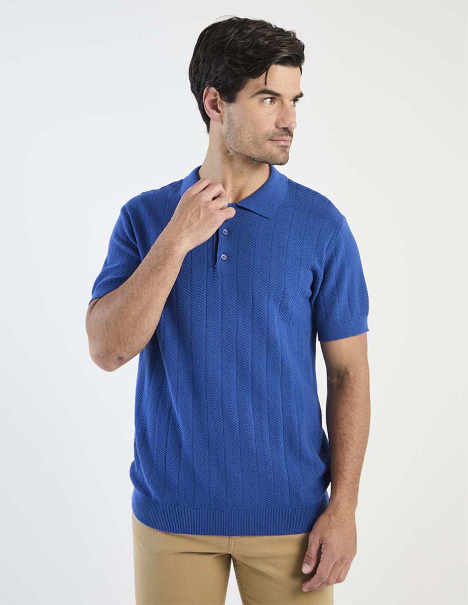 Playera tipo polo para hombre