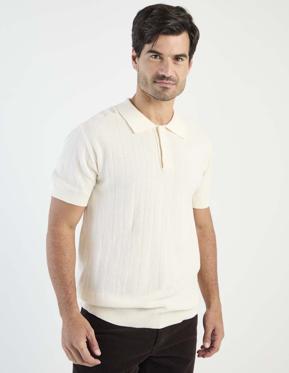 Playera tipo polo Weekend Premium para hombre
