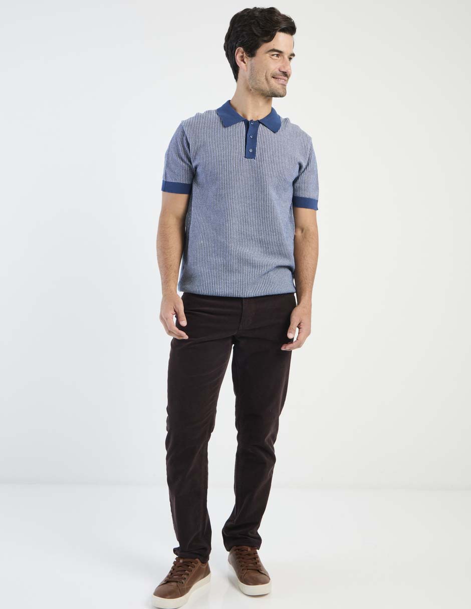 Playera tipo polo Weekend Premium para hombre
