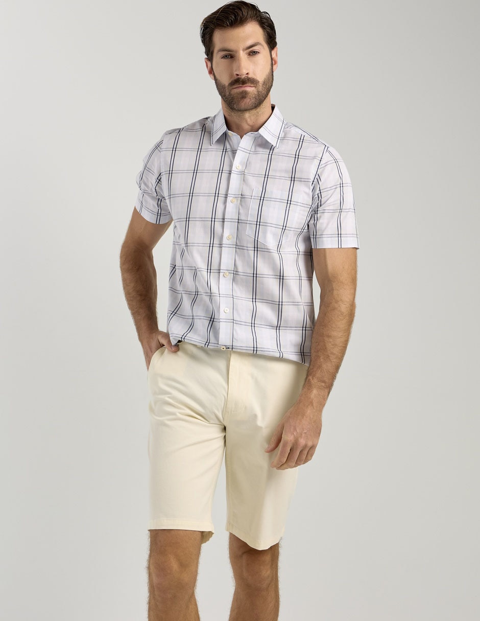 Bermuda de gabardina para hombre Bermuda de gabardina para hombre