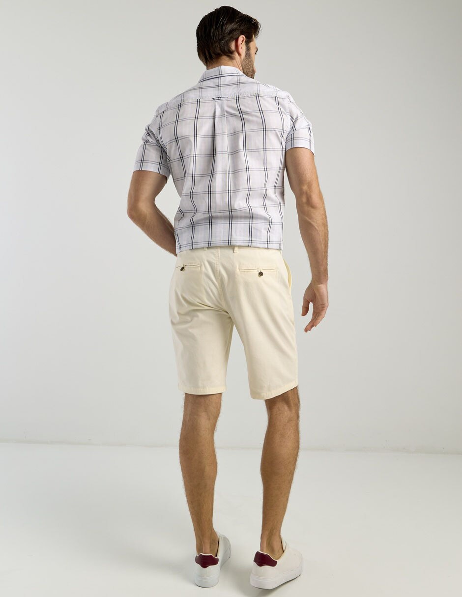 Bermuda de gabardina para hombre 2