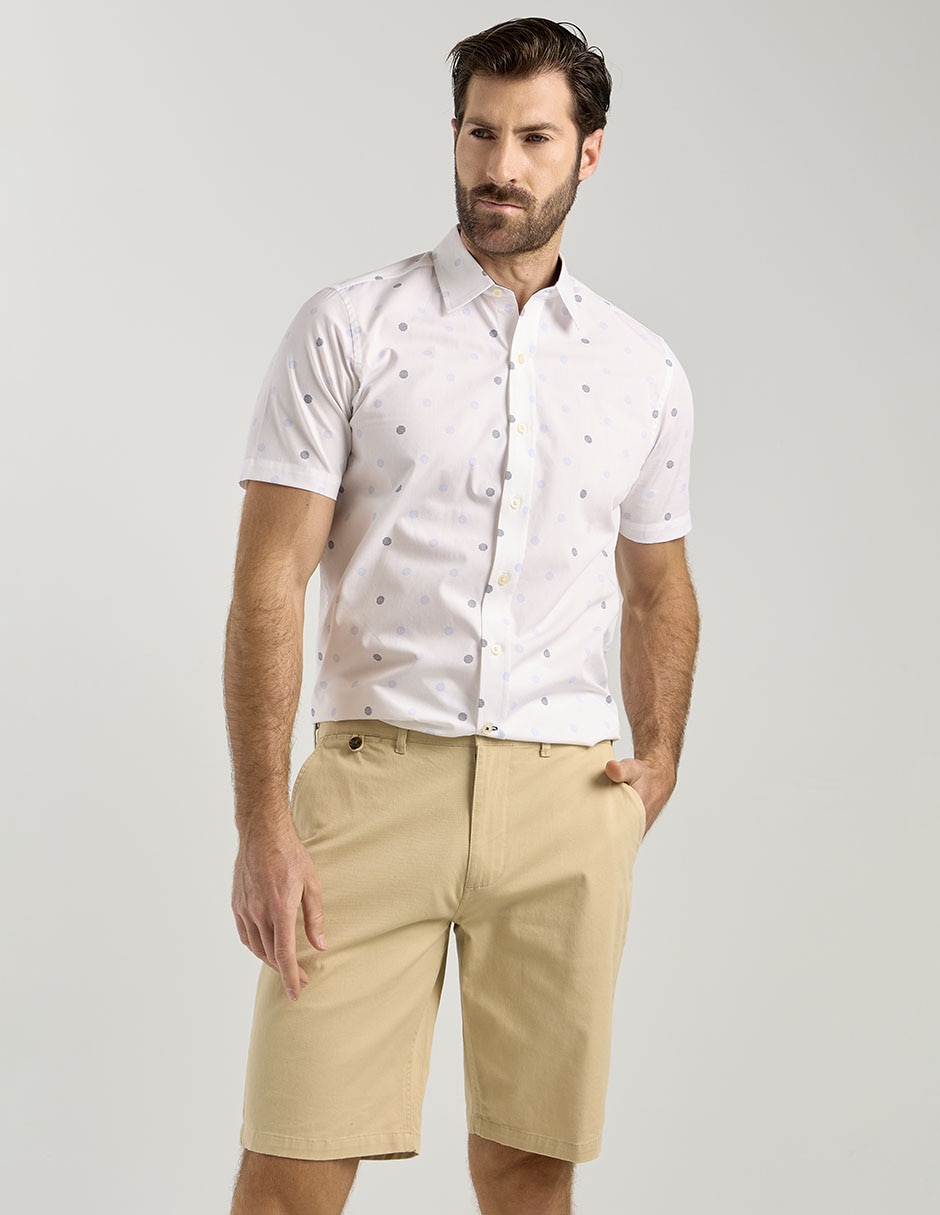 Bermuda de gabardina para hombre Bermuda de gabardina para hombre