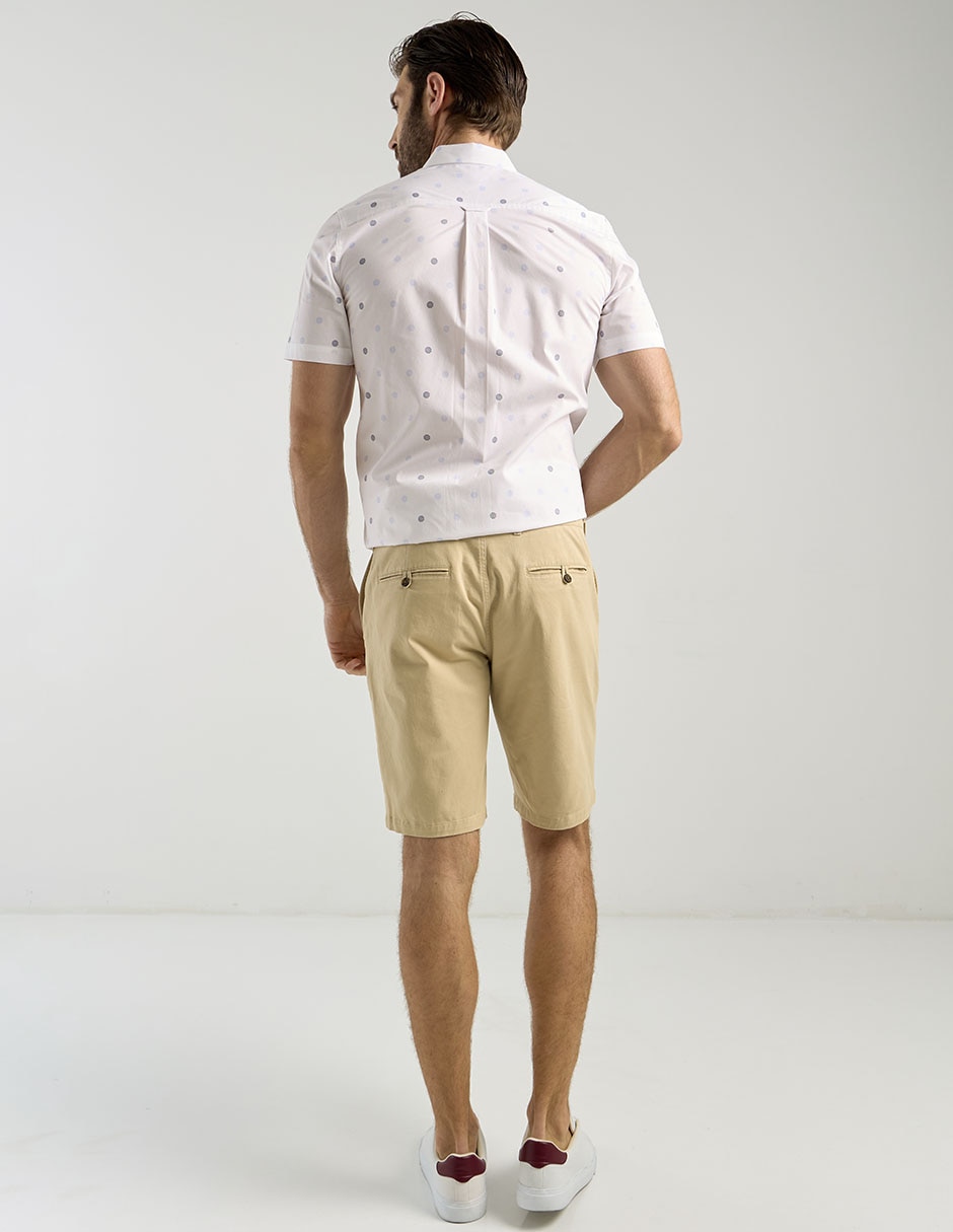 Bermuda Weekend de gabardina para hombre