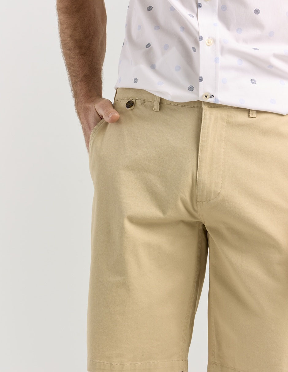 Bermuda Weekend de gabardina para hombre