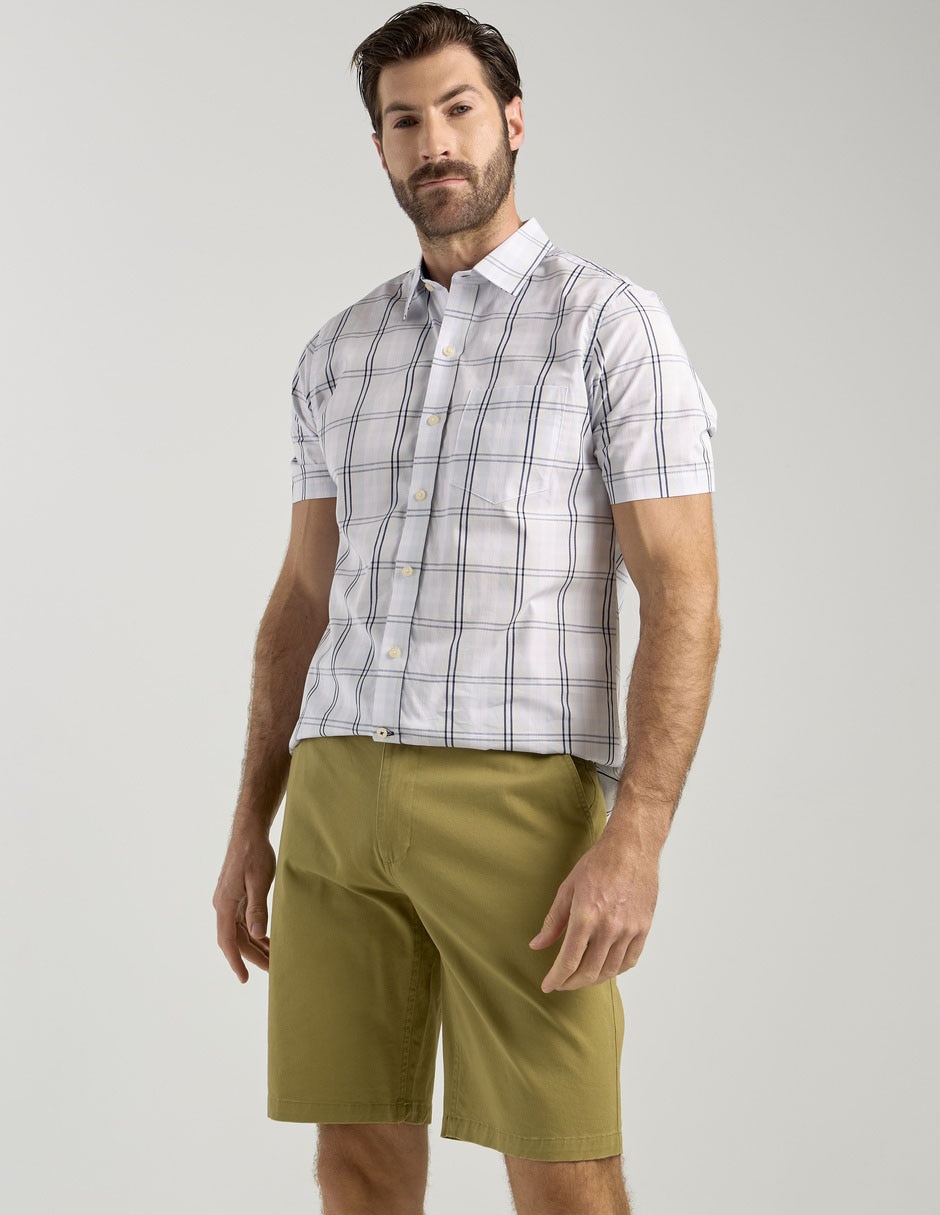 Bermuda de gabardina para hombre Bermuda de gabardina para hombre