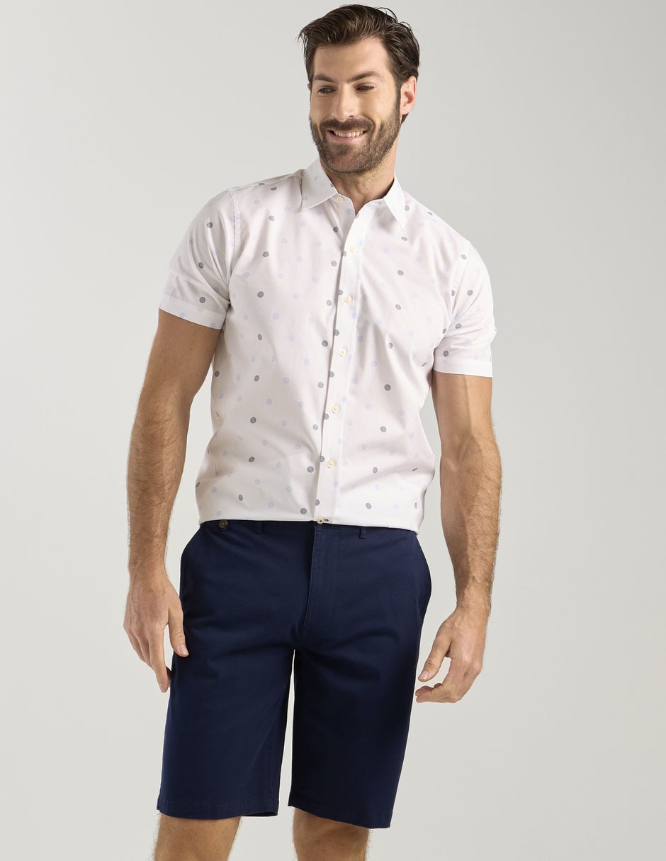 Bermuda Weekend de gabardina para hombre Bermuda Weekend de gabardina para hombre