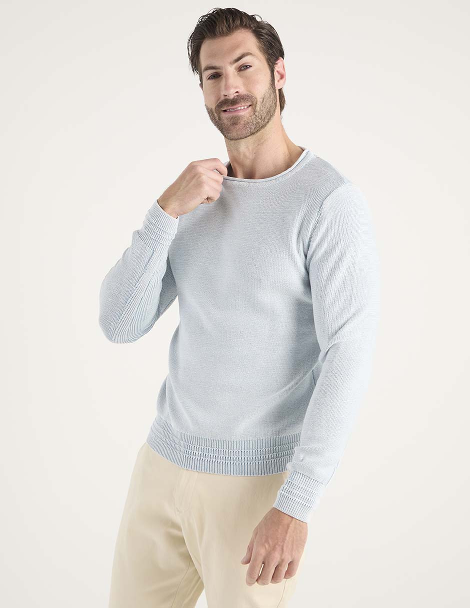 Suéter cuello redondo para hombre Suéter cuello redondo para hombre
