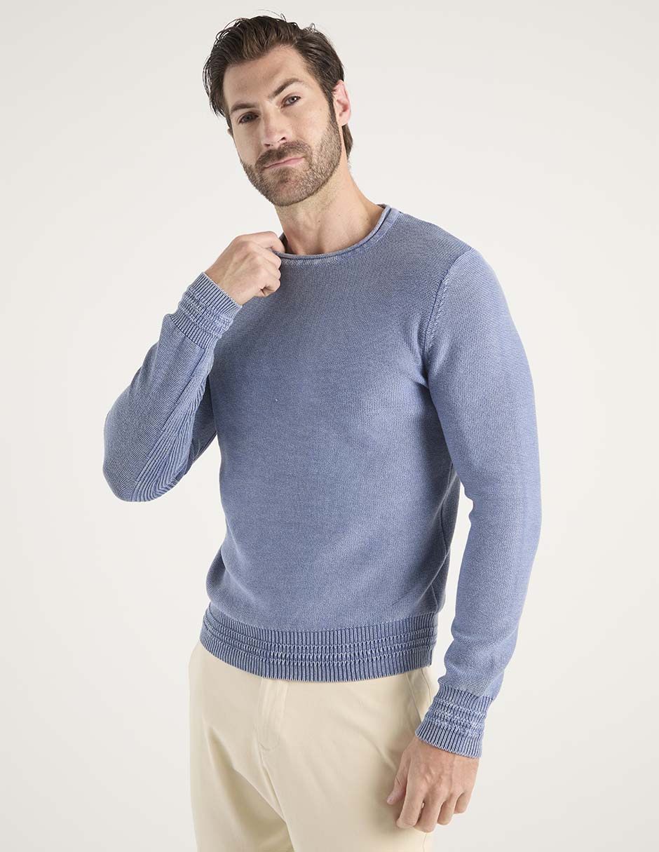 Suéter cuello redondo para hombre Suéter cuello redondo para hombre