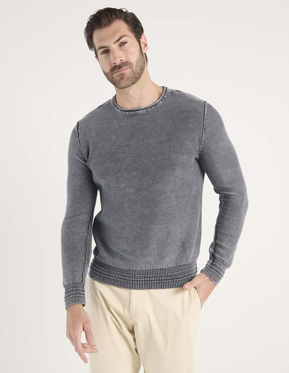 Suéter cuello redondo para hombre Suéter cuello redondo para hombre