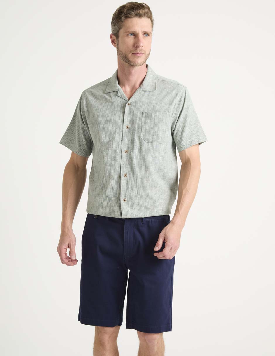 Bermuda de algodón para hombre Bermuda de algodón para hombre
