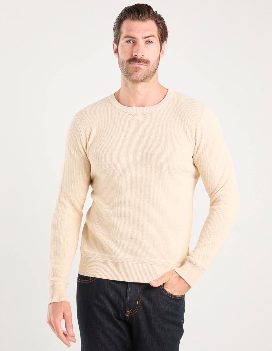 Suéter cuello redondo para hombre Suéter cuello redondo para hombre