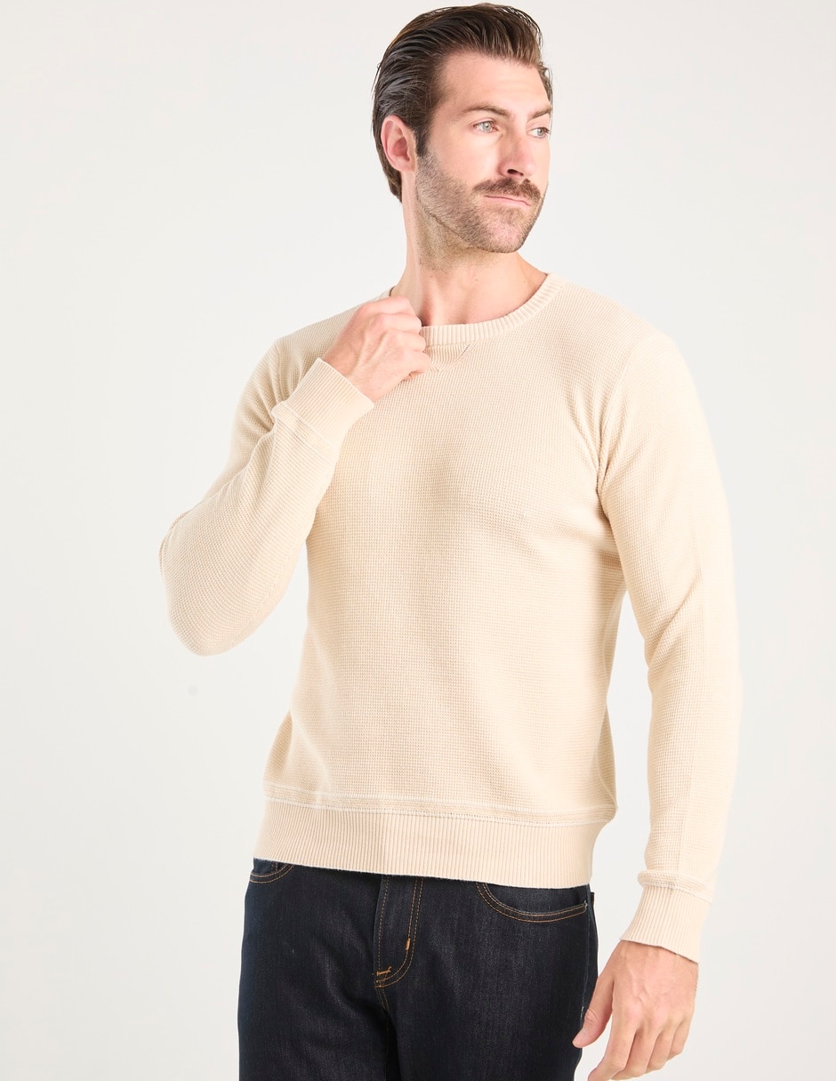 Suéter cuello redondo para hombre 5