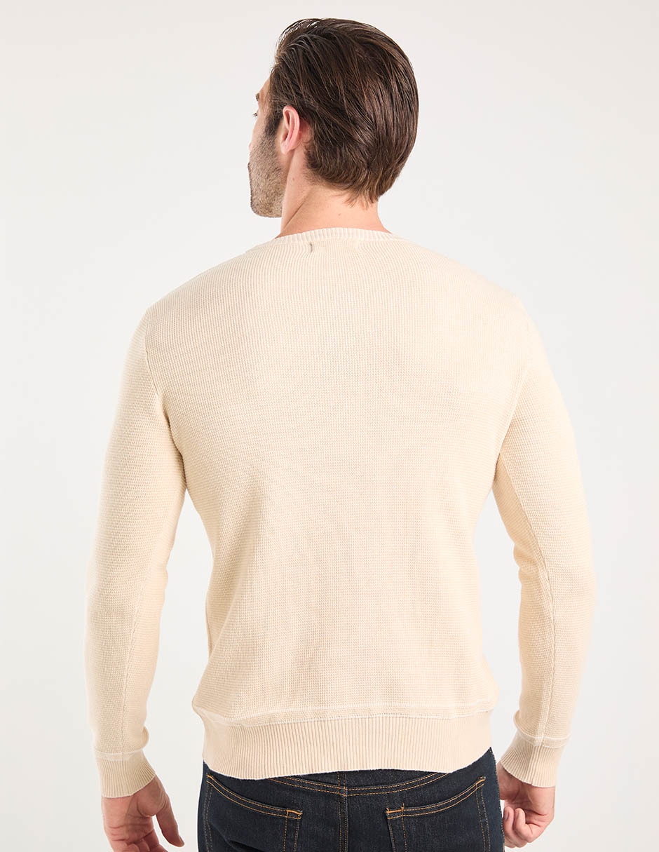 Suéter cuello redondo para hombre 6