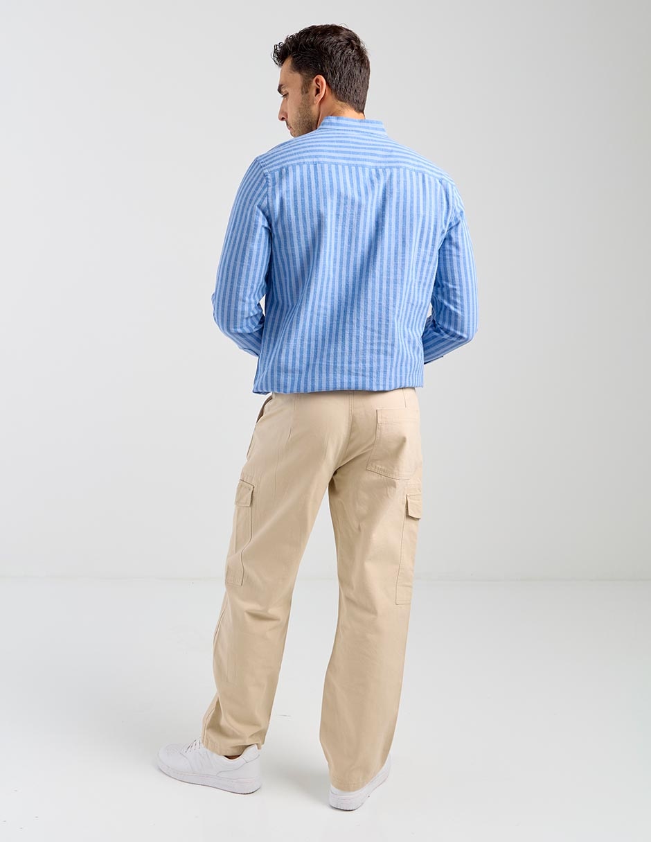 Pantalón cargo recto para hombre 4