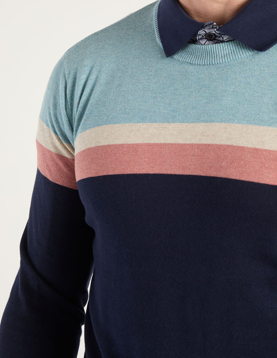 Suéter cuello redondo para hombre 3