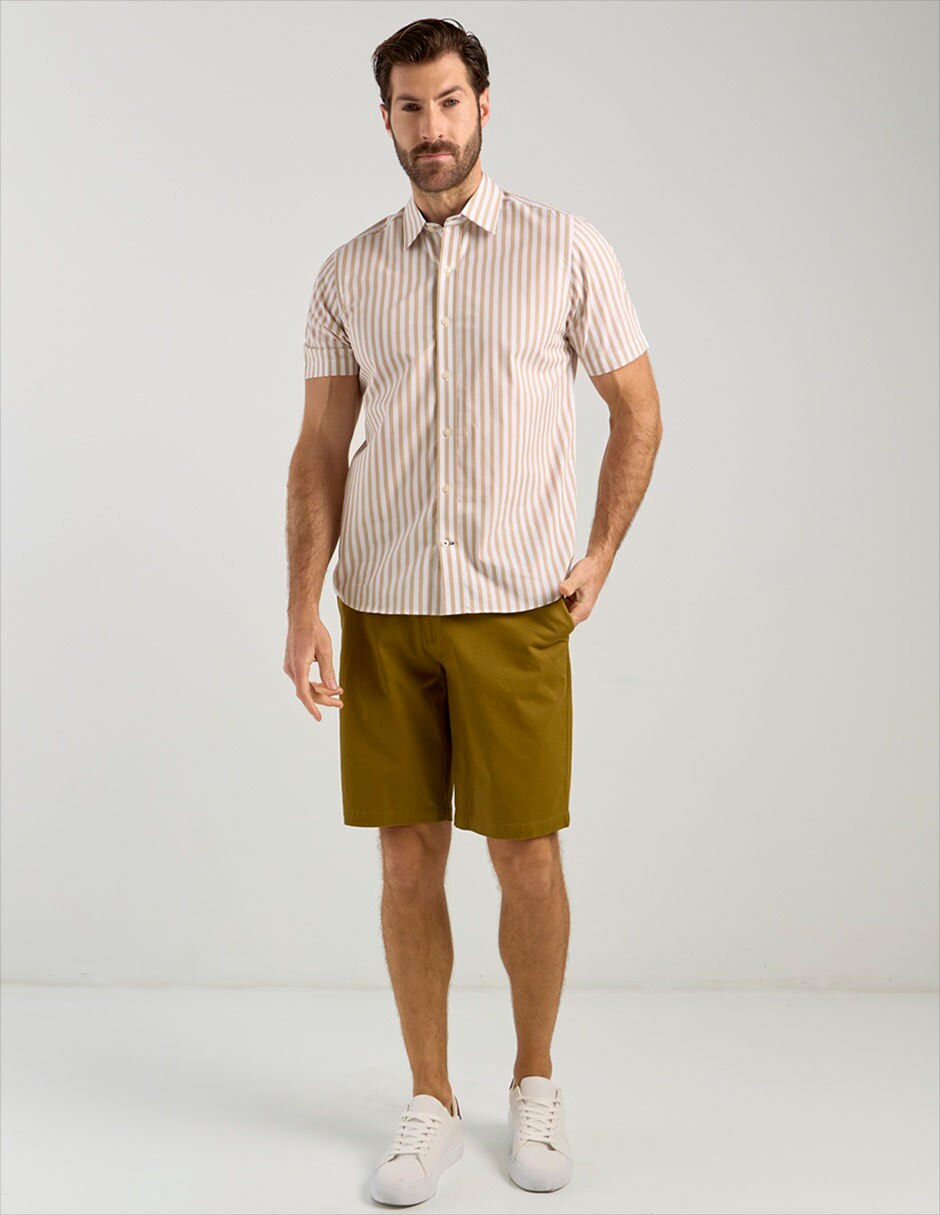 Bermuda de gabardina para hombre 3
